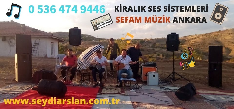 Ankara Kazan Düğün Ses Sistemleri Kiralama 0536 474 94 46 - 0552 474 94 46