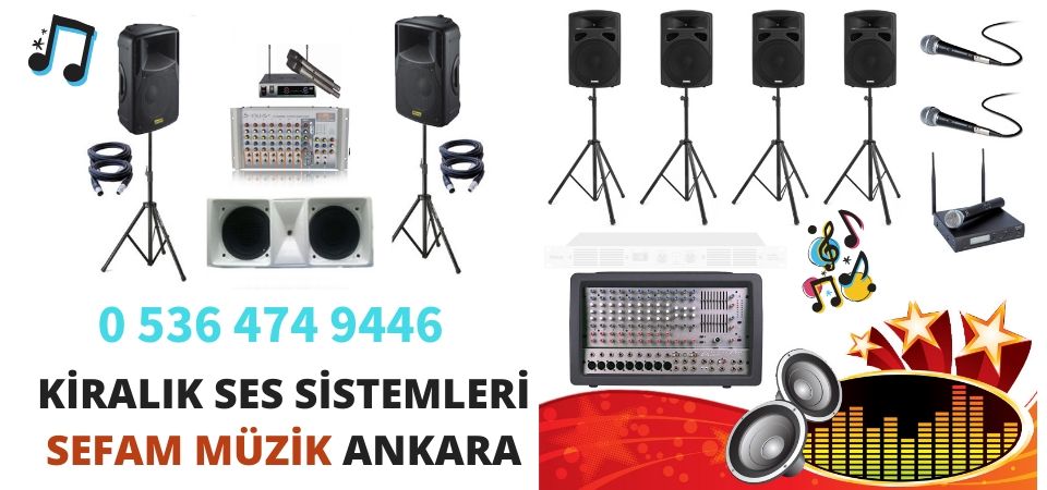 Ankara Nallıhan Günlük kiralık ses sistemi 0536 474 94 46 - 0552 474 94 46