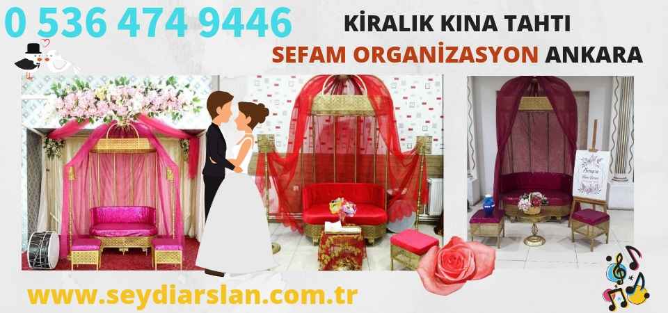 Kiralık Kına Tahtı Kiralanır