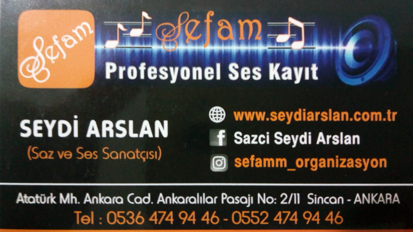 Ankara 30 Ağustos 30 AĞUSTOS MAH. Sefam Organizasyon Ankara 0536 474 94 46 - 0552 474 94 46